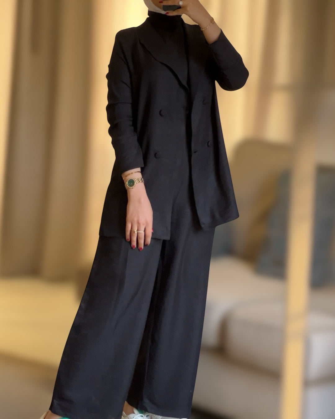 Daleila set ( Blazer + jumpsuit)