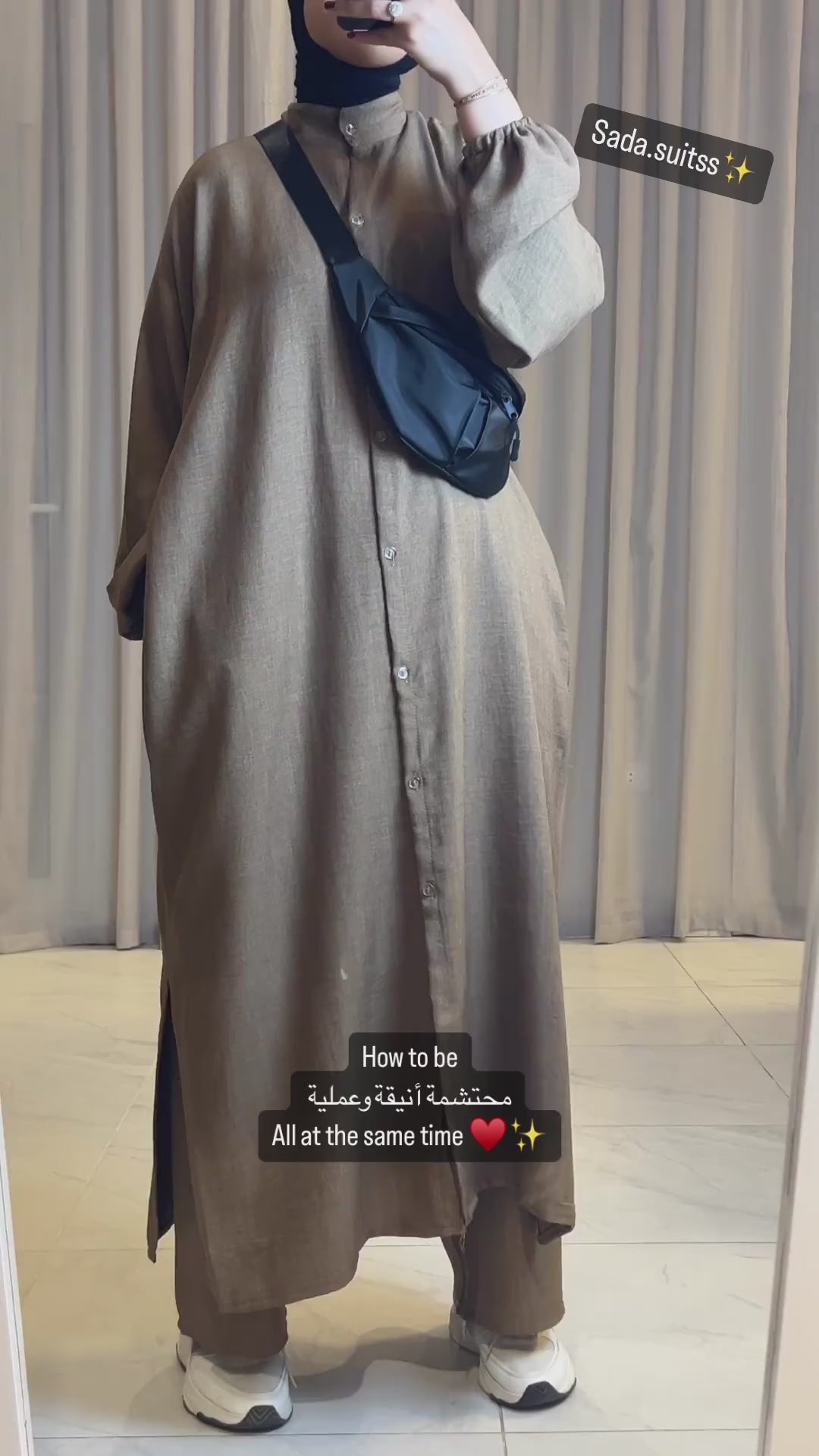 Ward Modest Sada’s set ( linen )